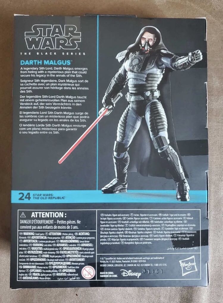 Darth Malgus TBS [P4] (GG24) - Hasbro (Star Wars: Knights of the Old Republic) action figure collectible - Main Image 2