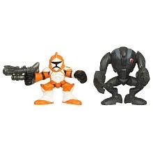 Star Wars: Super Battle Droid & Clone Trooper - Hasbro (Star Wars Galactic Heroes) action figure collectible [Barcode 653569509820] - Main Image 2