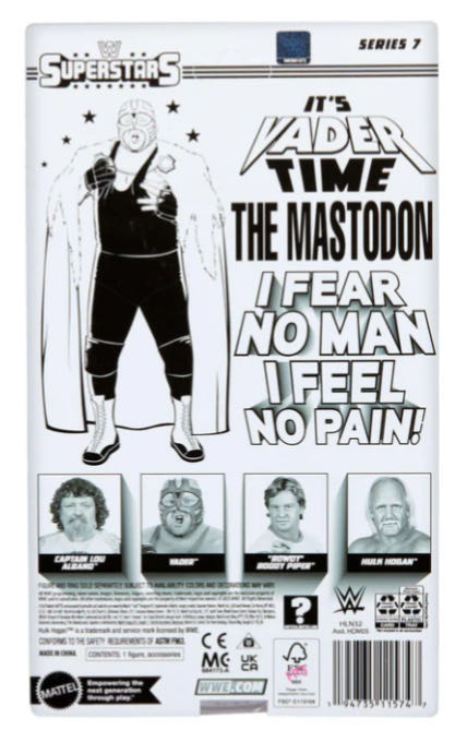 Superstars Series #7 - Mattel (Vader) action figure collectible - Main Image 2