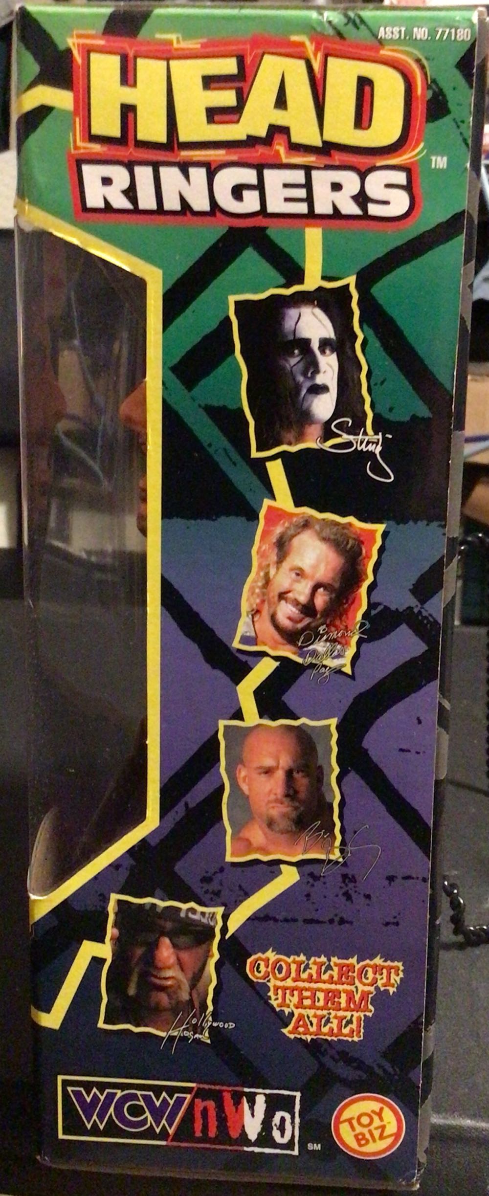 WCW/NWO Goldberg Head Ringers - Toy Biz (WCW/NWO Head Ringers) action figure collectible [Barcode 035112771814] - Main Image 2