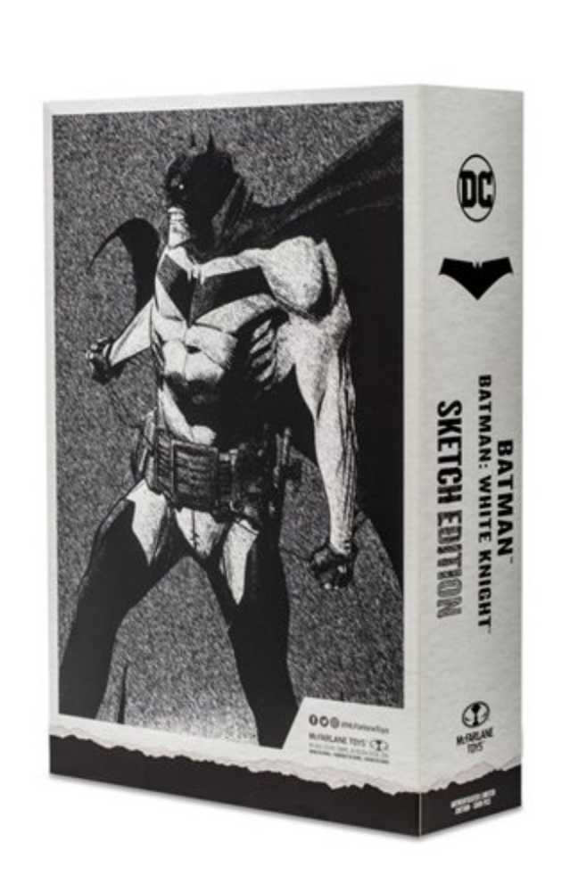 Batman - White Knight Sketch Edition - McFarlane Toys™ (Batman: White Knight) action figure collectible [Barcode 787926170535] - Main Image 2