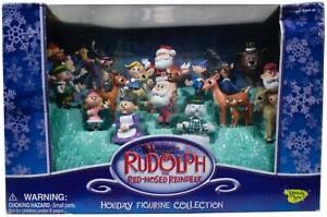 Rudolph The Red Nosed Reindeer Holiday Figurine Collection Xmas 24 Memory Lane - Playing Mantis action figure collectible [Barcode 090733067357] - Main Image 1