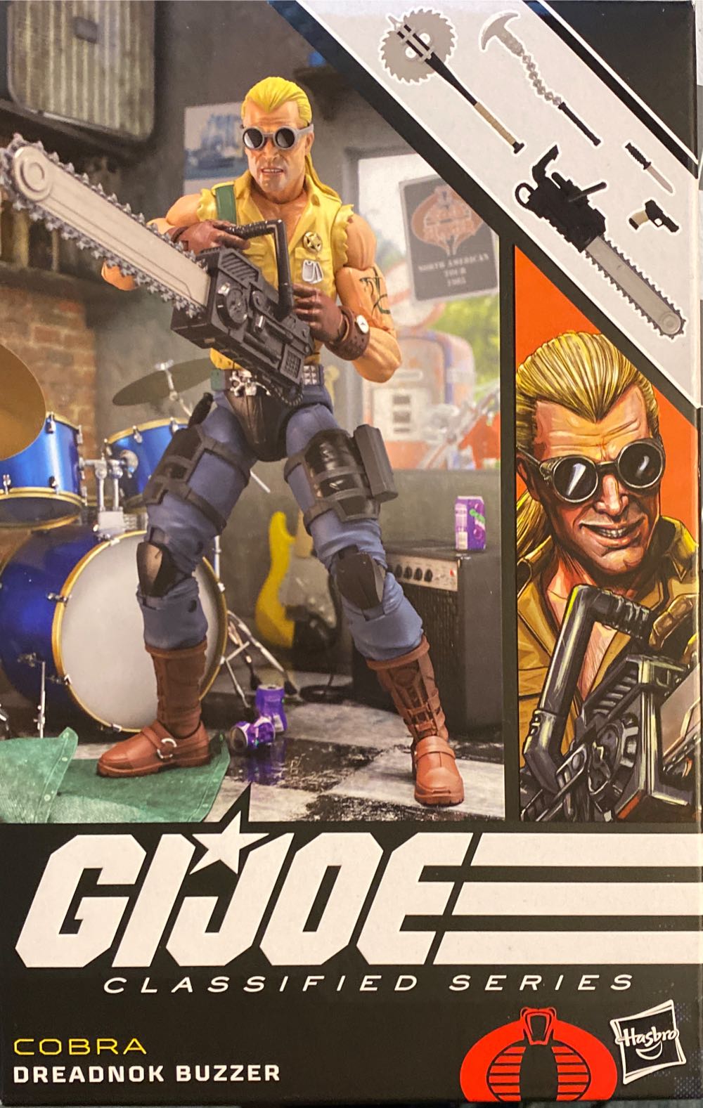 #106 Dreadnok Buzzer - Hasbro (G.I. Joe) action figure collectible [Barcode 5010996146892] - Main Image 2