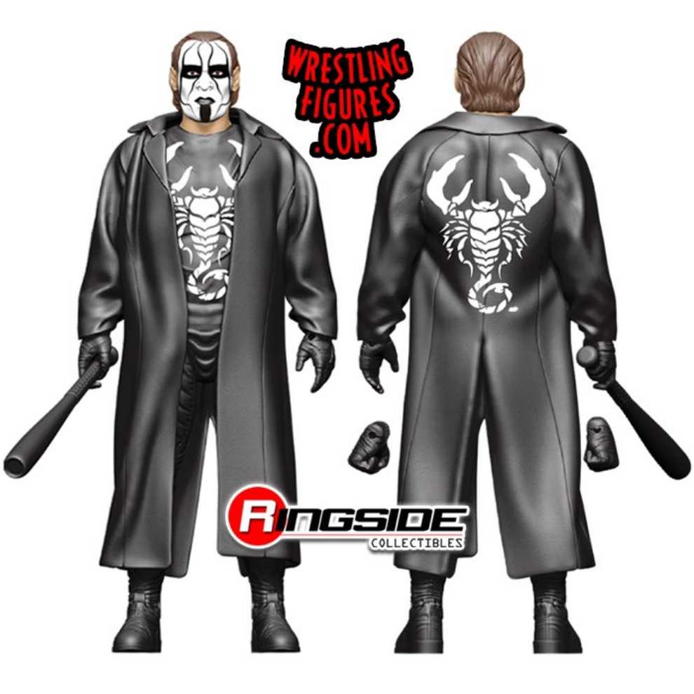 AEW Unrivaled Collection Sting - Jazwares LLC (AEW Unrivaled) action figure collectible [Barcode 191726485070] - Main Image 3