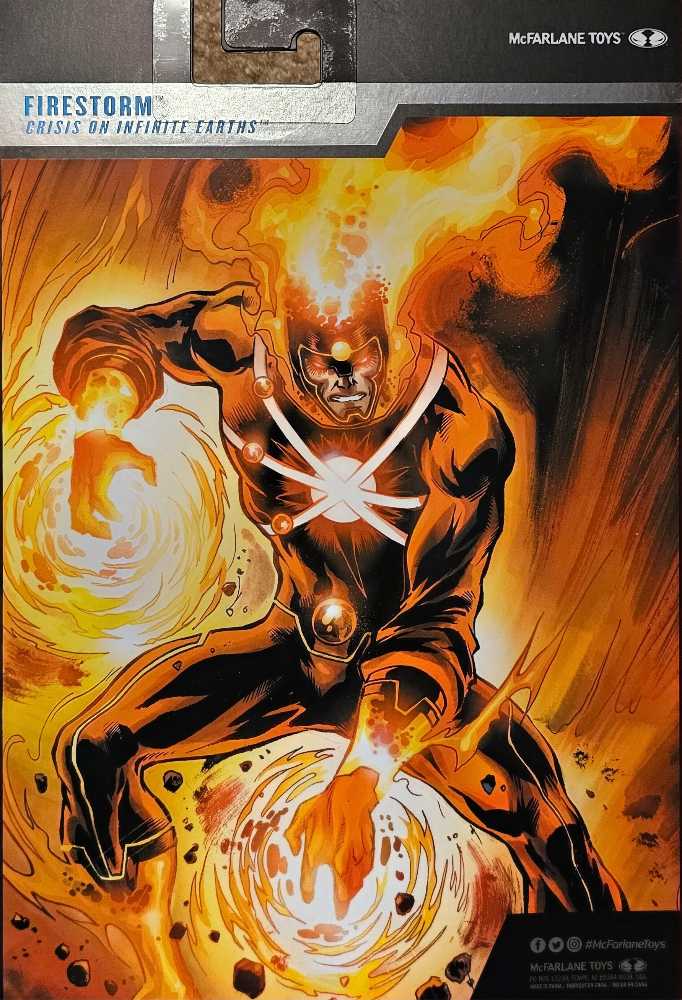 Firestorm (Platinum Edition) - McFarlane Toys (DC Comics) action figure collectible [Barcode 787926170931] - Main Image 2