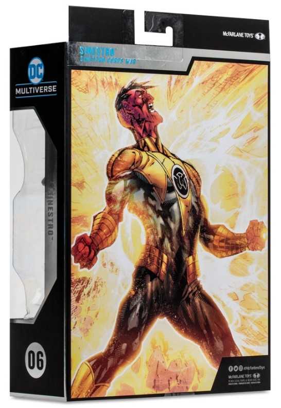 Sinestro - McFarlane Toys (DC Multiverse) action figure collectible [Barcode 787926170061] - Main Image 2