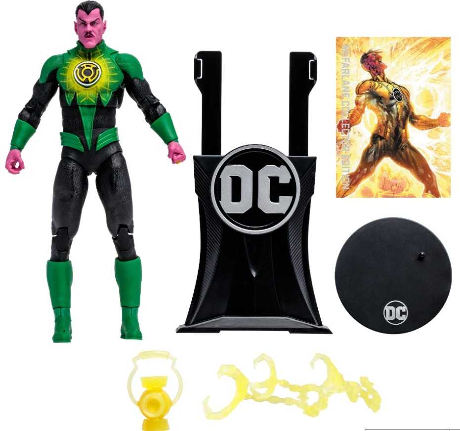 Sinestro - McFarlane Toys (DC Multiverse) action figure collectible [Barcode 787926170061] - Main Image 3