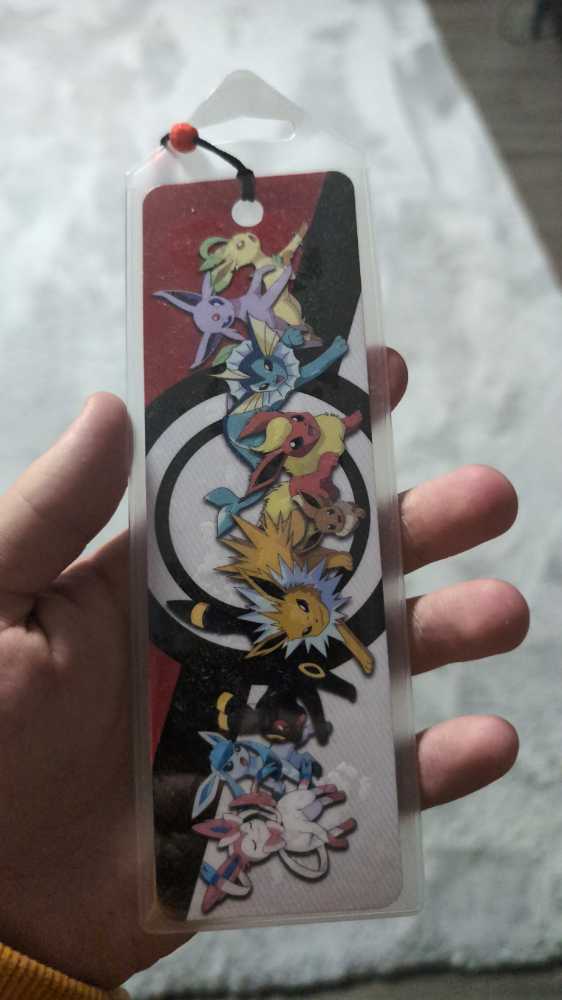 Pokémon Eeveelution Premier Bookmark Stationery - Nintendo action figure collectible [Barcode 663542267159] - Main Image 2