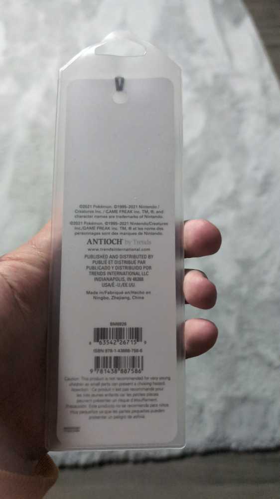 Pokémon Eeveelution Premier Bookmark Stationery - Nintendo action figure collectible [Barcode 663542267159] - Main Image 3