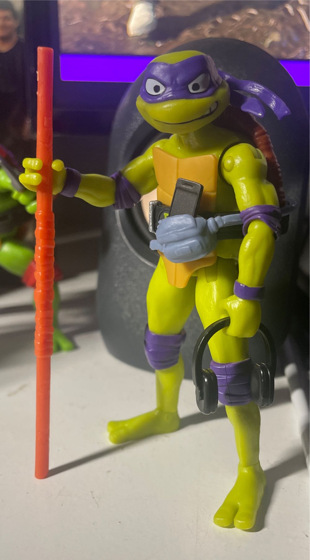 Tmnt Mutant Mayhem Donatello - Playmates (TMNT) action figure collectible - Main Image 3