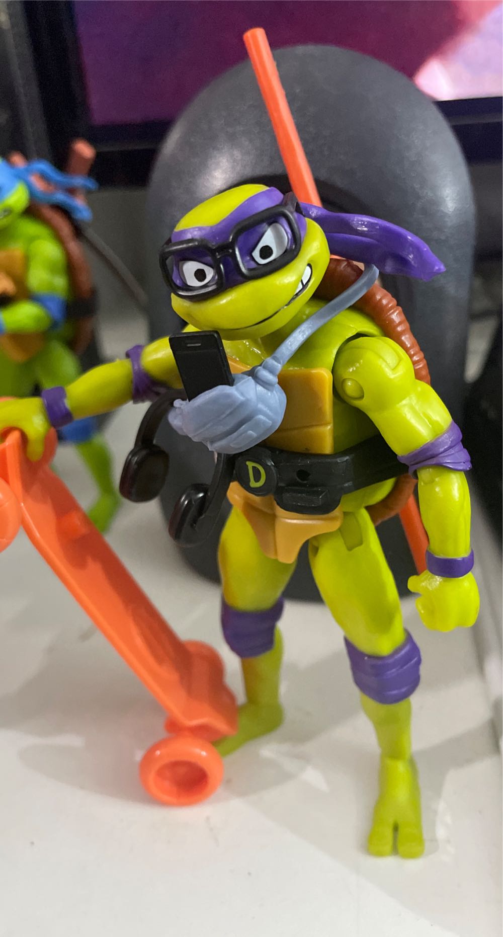 Tmnt Mutant Mayhem Donatello - Playmates (TMNT) action figure collectible - Main Image 4