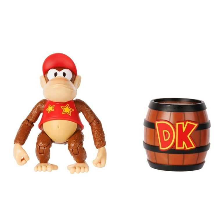 Super Mario - Diddy Kong  - Jakks Pacific (Arcade: Nintendo) action figure collectible [Barcode 192995417892] - Main Image 4