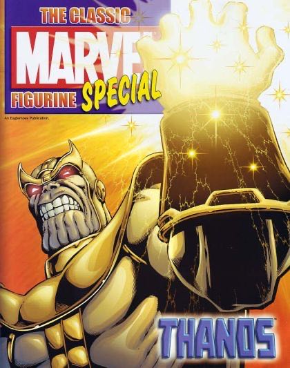 Thanos - Eaglemoss Collections (The Classic Marvel Figurine Collection) action figure collectible [Barcode 9781858751306] - Main Image 2