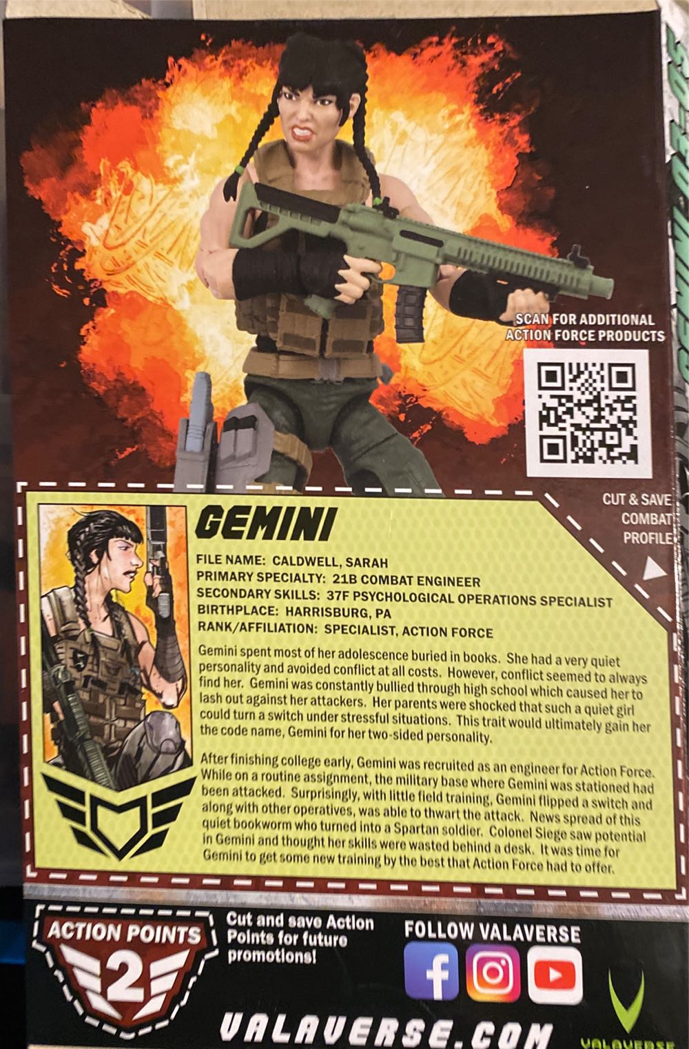 Valaverse Gemini - Valaverse action figure collectible [Barcode 796520475915] - Main Image 2