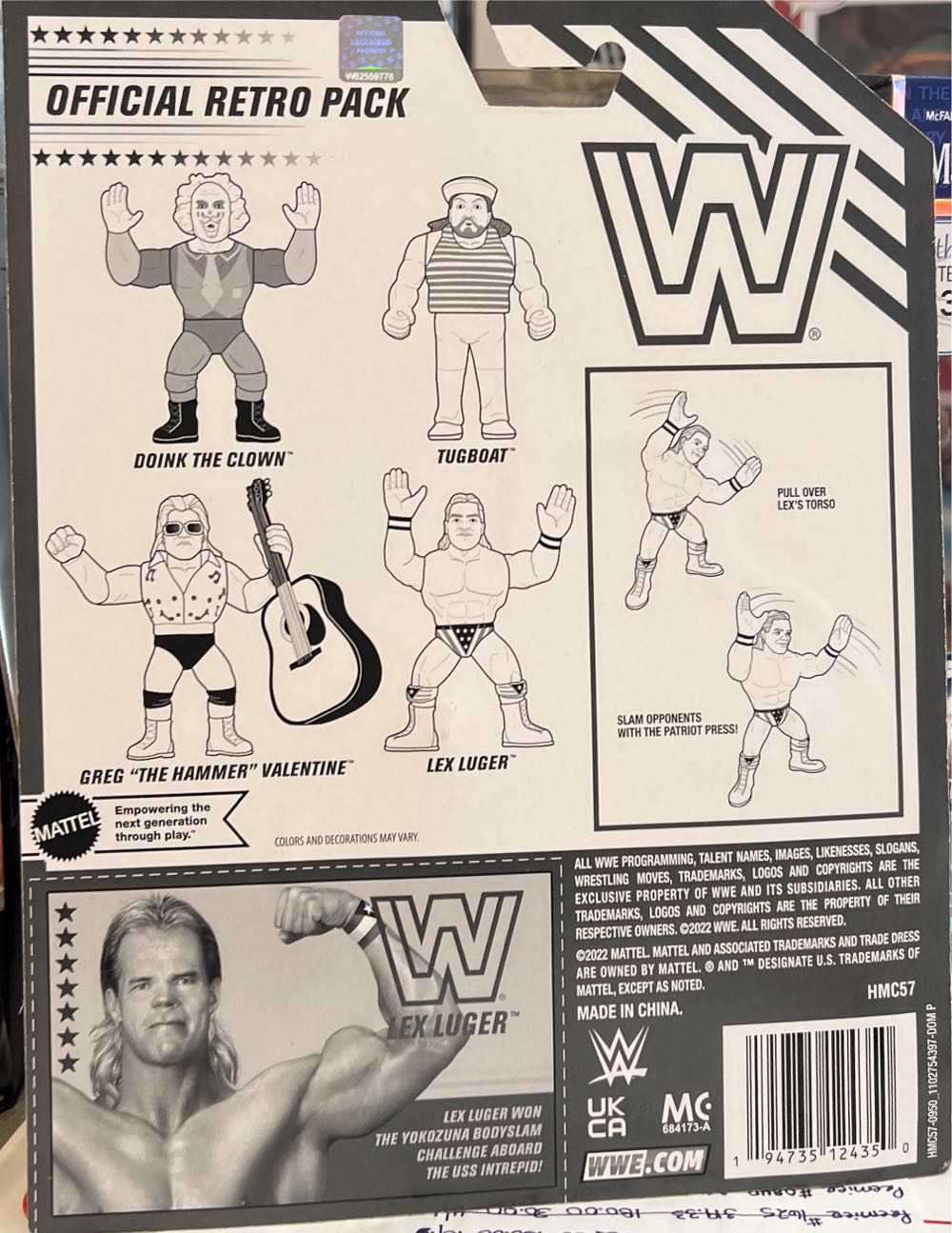 Lex Luger - Mattel Wwe (WWE) action figure collectible - Main Image 2