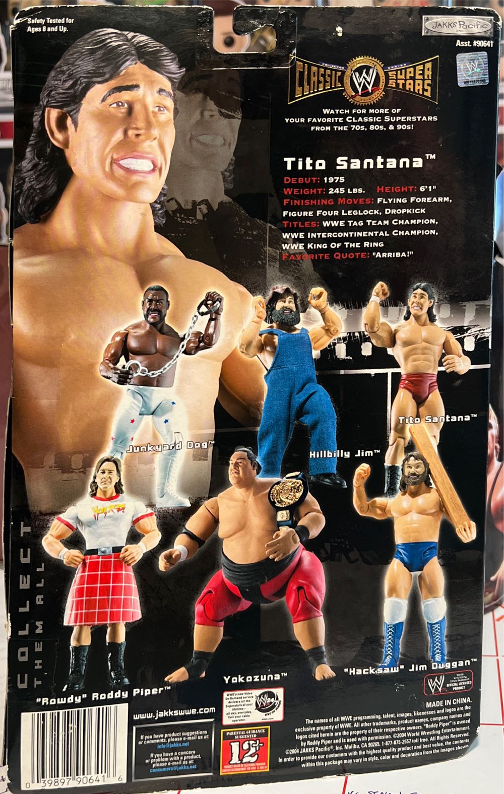 Tito Santana - Jacks Pacific (WWE) action figure collectible - Main Image 2