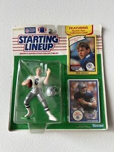 Starting Lineup Troy Aikman Dallas Cowboys Rookie  action figure collectible [Barcode 076281732169] - Main Image 1