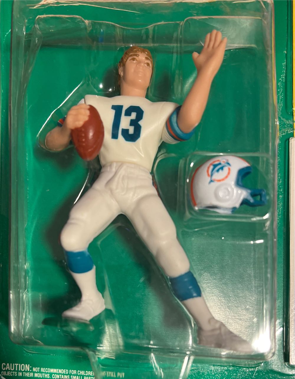 Starting Lineup Dan Marino With Rookie Year Collectors Card Dolphins Nfl W - Kenner action figure collectible [Barcode 076281732329] - Main Image 3