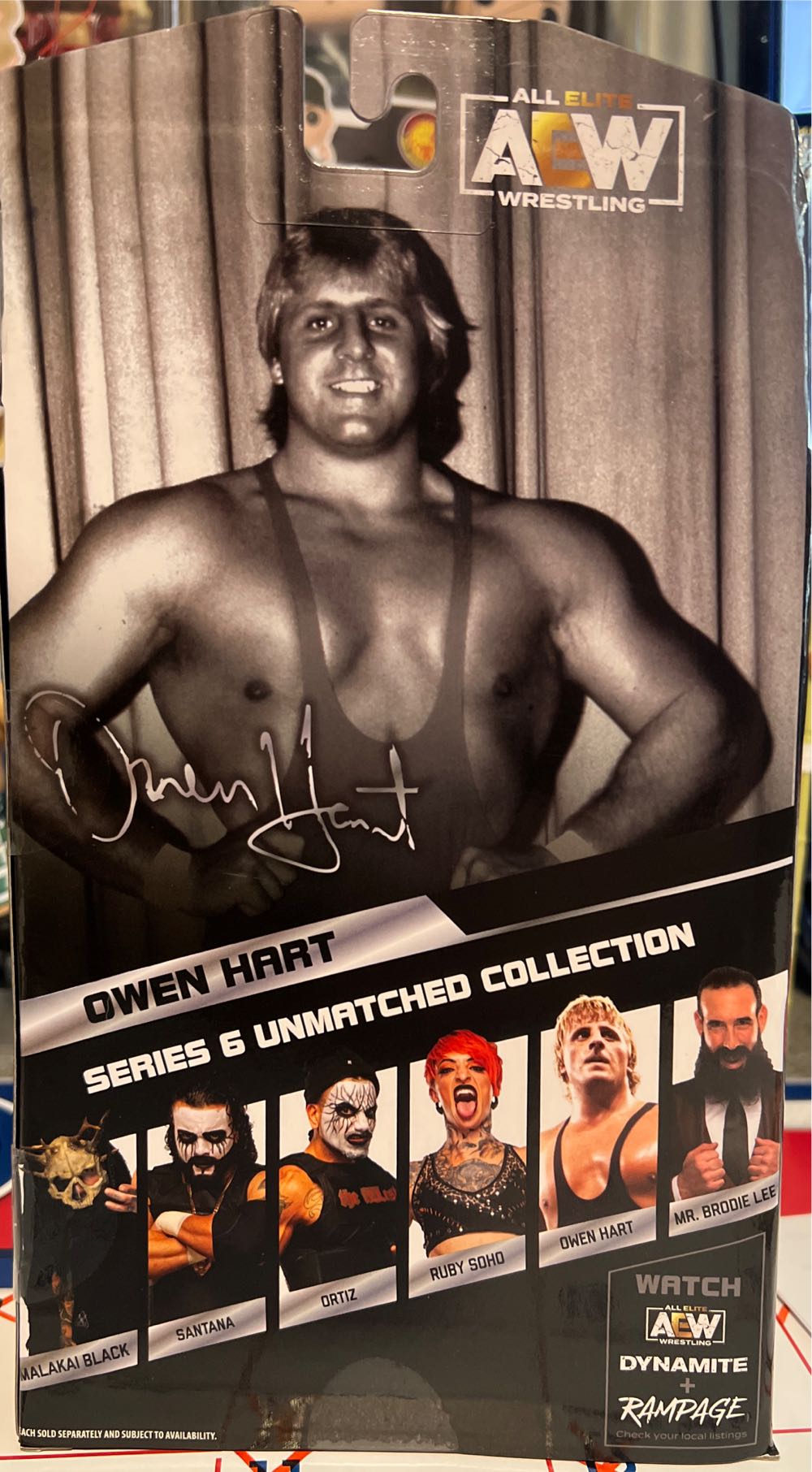Owen Hart - Jazwares AEW (AEW) action figure collectible - Main Image 2