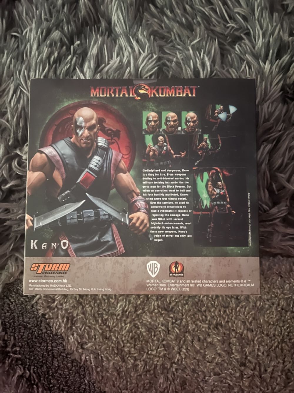 Storm Collectibles Mortal Kombat Kano - Storm Collectibles (Mortal Kombat) action figure collectible [Barcode 4897072872392] - Main Image 4