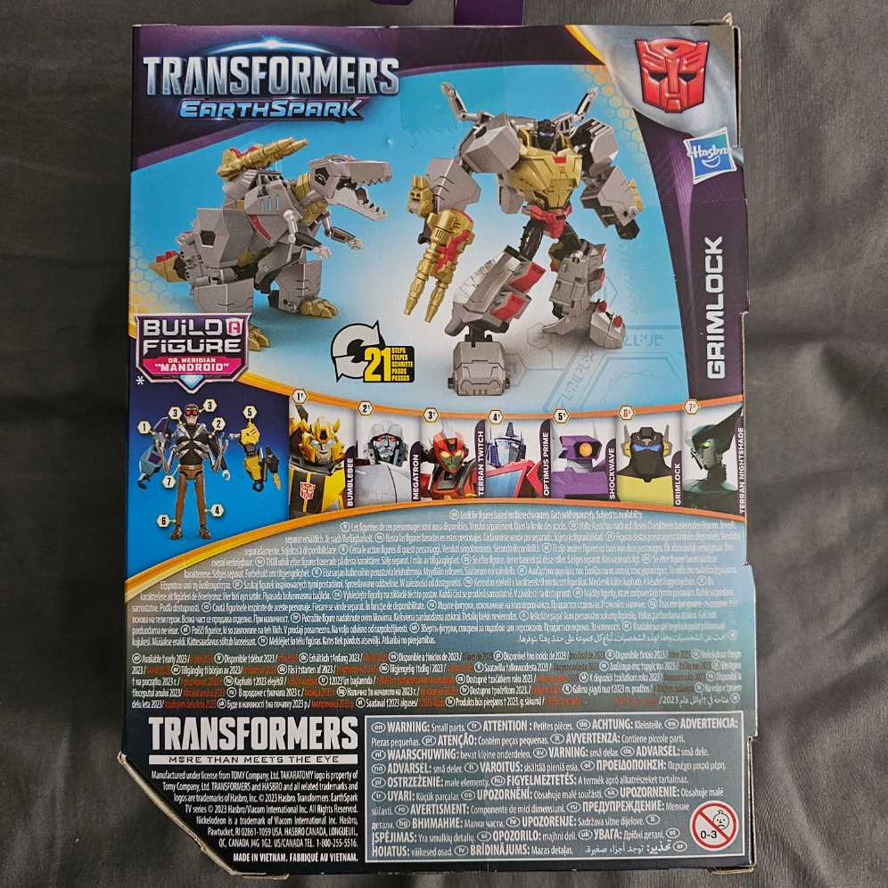 Grimlock - Deluxe Class - Hasbro (Transformers) action figure collectible [Barcode 5010996134622] - Main Image 3