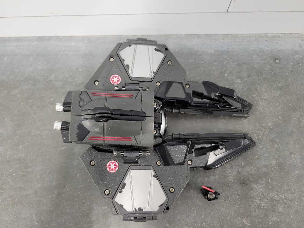 Darth Vader’s Sith Starfighter - Hasbro (Star Wars Crossover) action figure collectible - Main Image 4