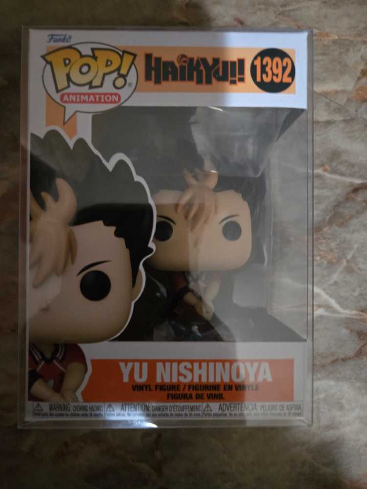 Funko Pop! Animation: Haikyu! Yu Nishinoya # 1392  action figure collectible [Barcode 889698705653] - Main Image 2