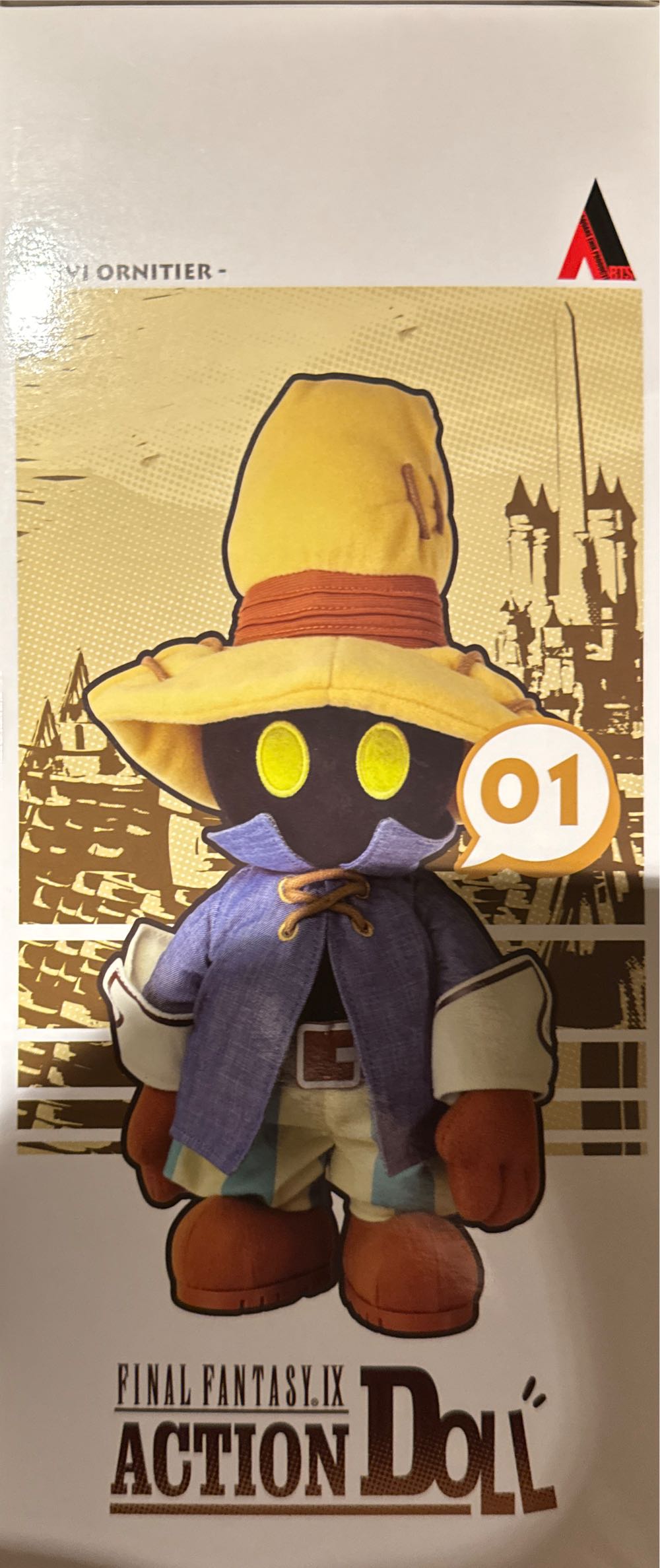 Final Fantasy Ix Doll Vivi Ornitier Plush Doll Japan 315mm Ff9 New X Doll: - Square Enix action figure collectible [Barcode 4988601348836] - Main Image 3