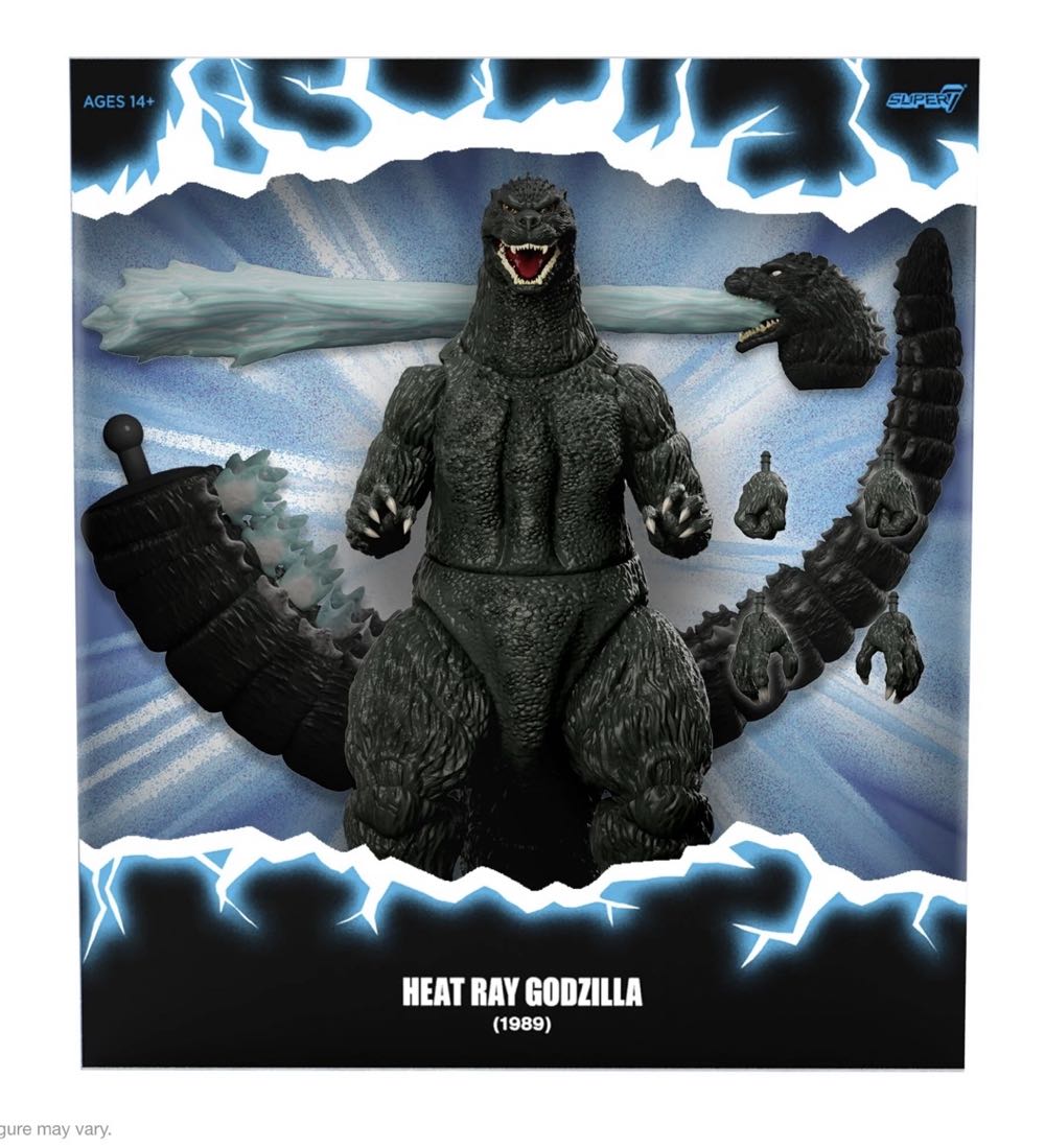 Super 7 - Ultimates Heat Ray Godzilla (NYCC Exclusive)  action figure collectible [Barcode 840049830776] - Main Image 2
