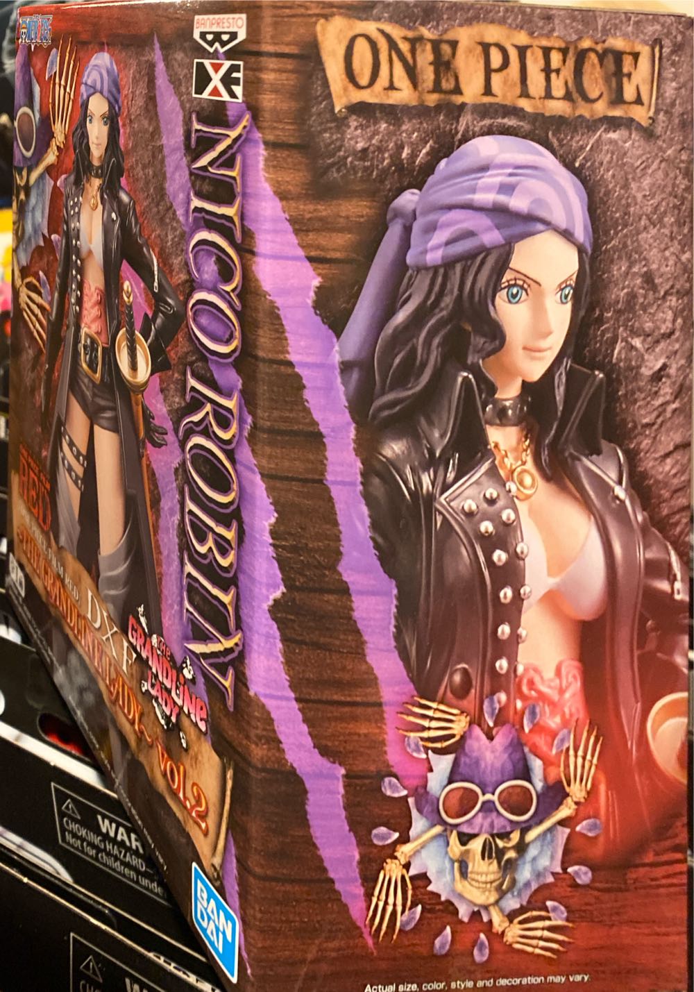 Banpresto One Piece Dxf The Grandline Lady Vol.2 Nico Robin - Bandai Spirits (One Piece Red DXF) action figure collectible [Barcode 4983164190618] - Main Image 4