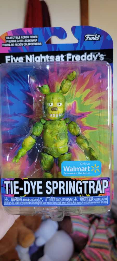 Funko Pop Tye-dye Springtrap - Funko (Five Nights At Freddy’s) action figure collectible [Barcode 889698642415] - Main Image 2