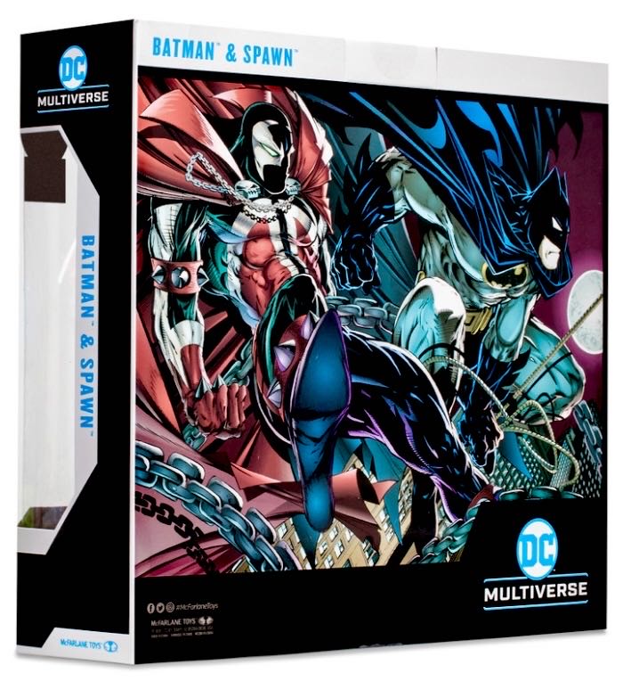 Batman & Spawn - McFarlane Toys™ (Autographed Gold Label) action figure collectible [Barcode 787926157796] - Main Image 2