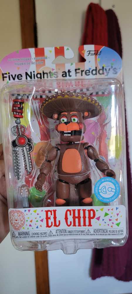 Funko Action Figure: Five Nights At Freddy’s Fnaf Pizza Sim: El Chip Collectible Fnaf Pizza Simulator Collectible Gift Idea Official Merchandise For Boys Girls Kids & Adults - Funko (FNAF) action figure collectible [Barcode 889698321440] - Main Image 2