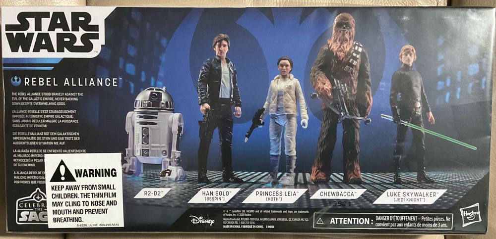 Celebrate The Saga - Rebel Alliance - R2D2 - Hasbro/ Disney action figure collectible - Main Image 3