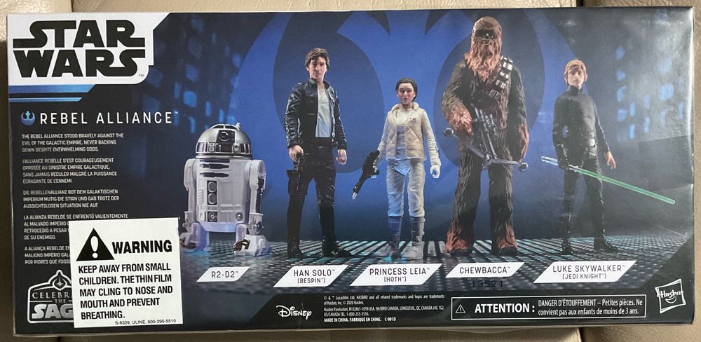 Celebrate The Saga - Rebel Alliance - Han Solo - Hasbro/ Disney (The Empire Strikes Back) action figure collectible - Main Image 3