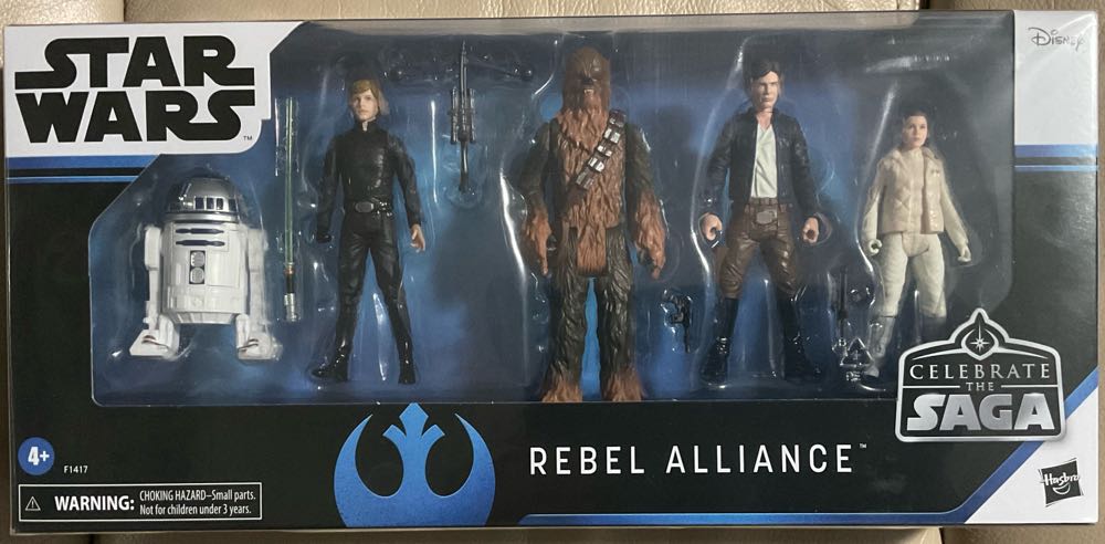 Celebrate The Saga - Rebel Alliance - Princess Leia - Hasbro/ Disney (The Empire Strikes Back) action figure collectible - Main Image 2