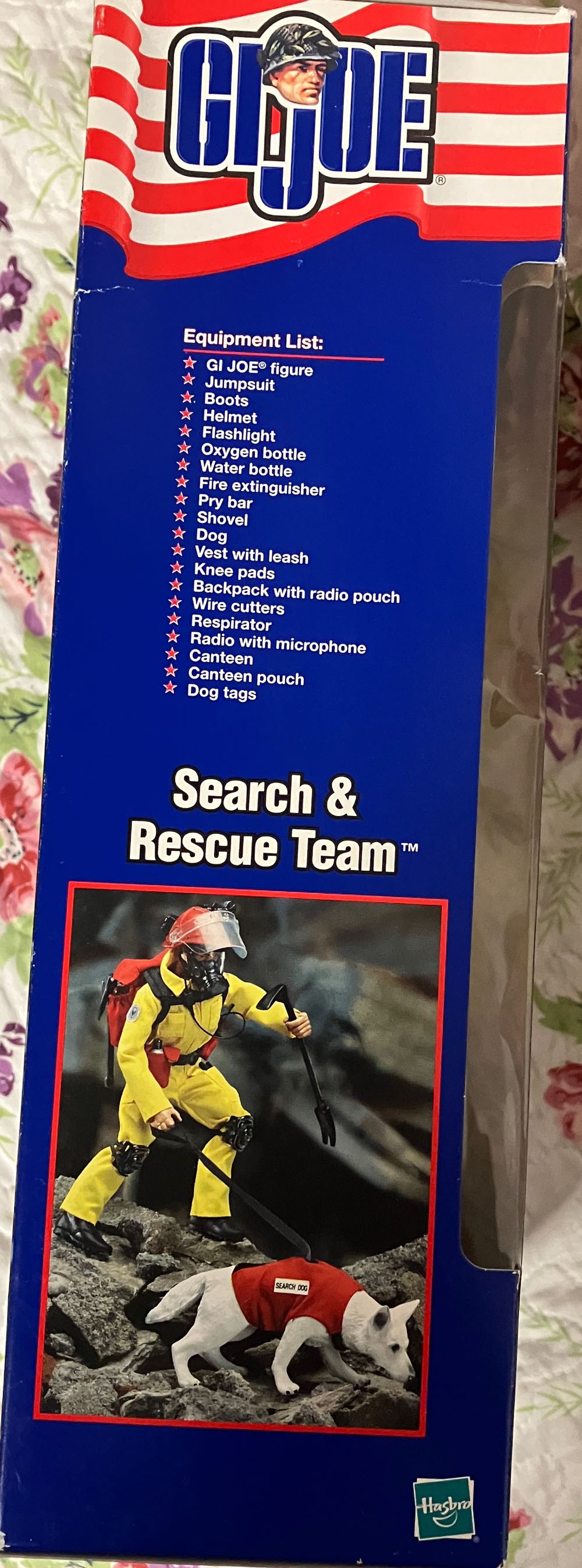 Gi Joe Search & Rescue Team With Search Dog 12” - Hasbro - G.I. Joe (Search & Rescue) action figure collectible [Barcode 076930818374] - Main Image 4