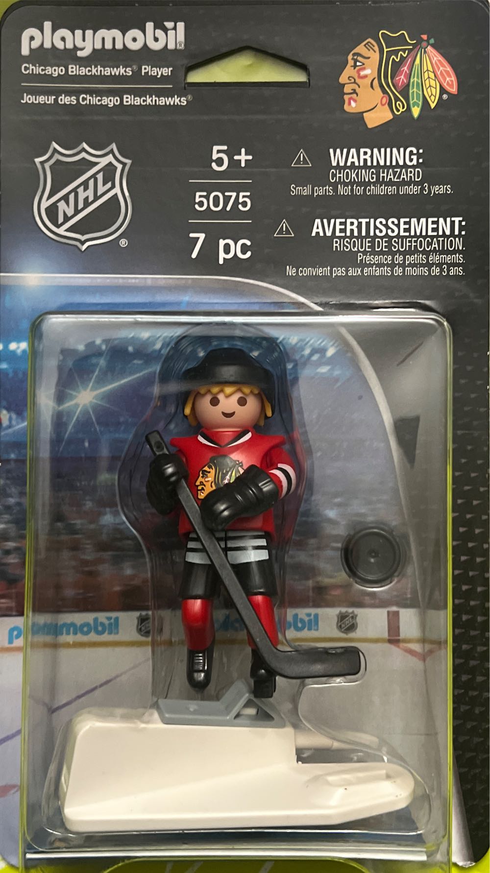 Playmobil Nhl Chicago Blackhawks Player - Playmobil action figure collectible [Barcode 4008789050755] - Main Image 1