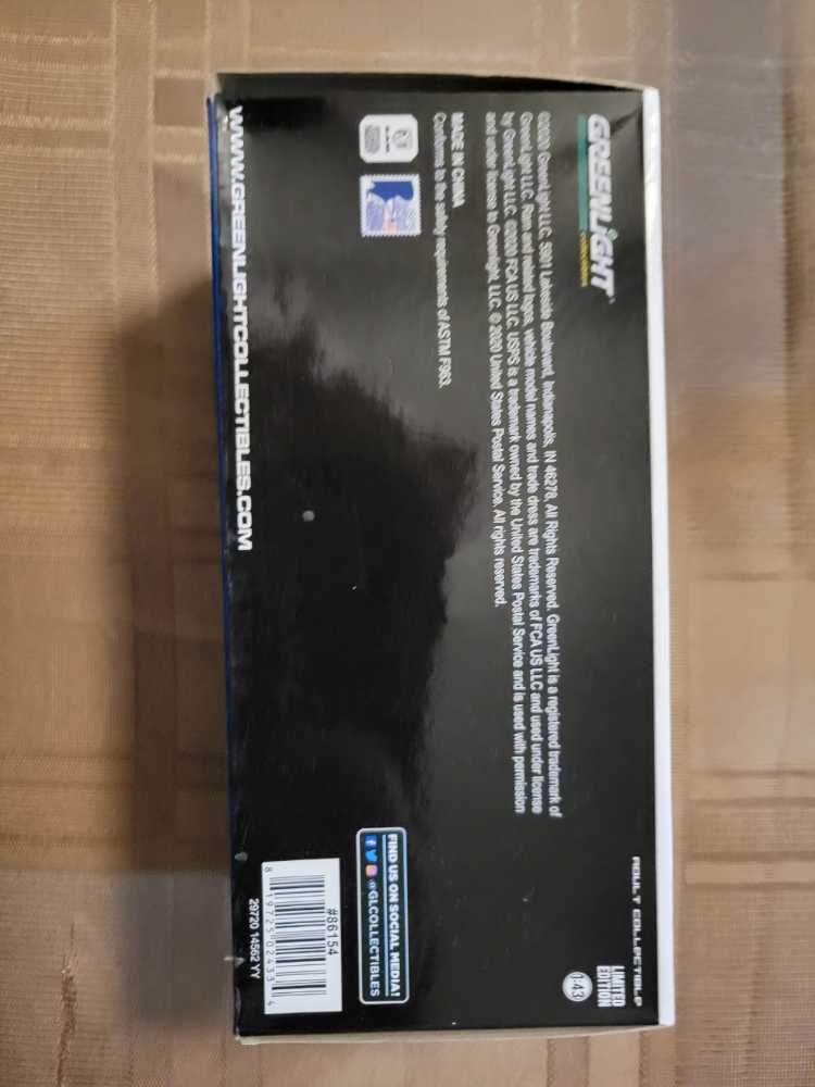 Greenlight 2018 Ram Promaster 2500 Cargo High Roof USPS  action figure collectible [Barcode 4289177084334] - Main Image 4