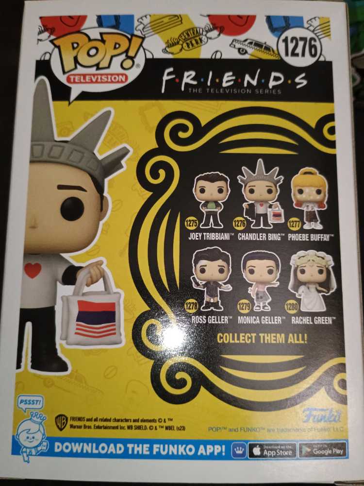 Friends: Chandler Bing In New York #1276 - Funko (Friends) action figure collectible [Barcode 889698656764] - Main Image 2