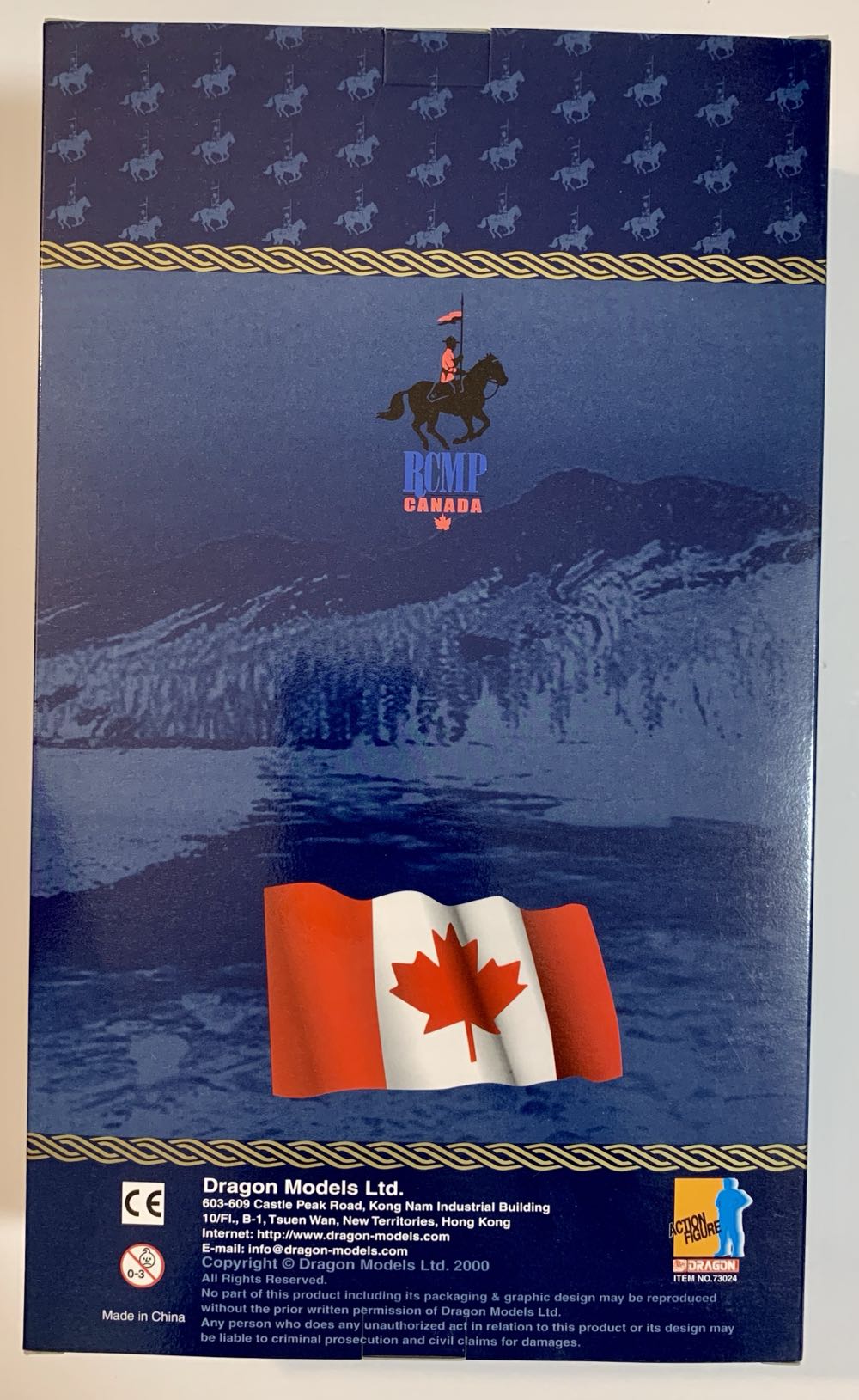 Royal Canadian Mounted Police 1 6 Rcmp Dragon - Dragon Models Ltd. action figure collectible [Barcode 089195730244] - Main Image 3