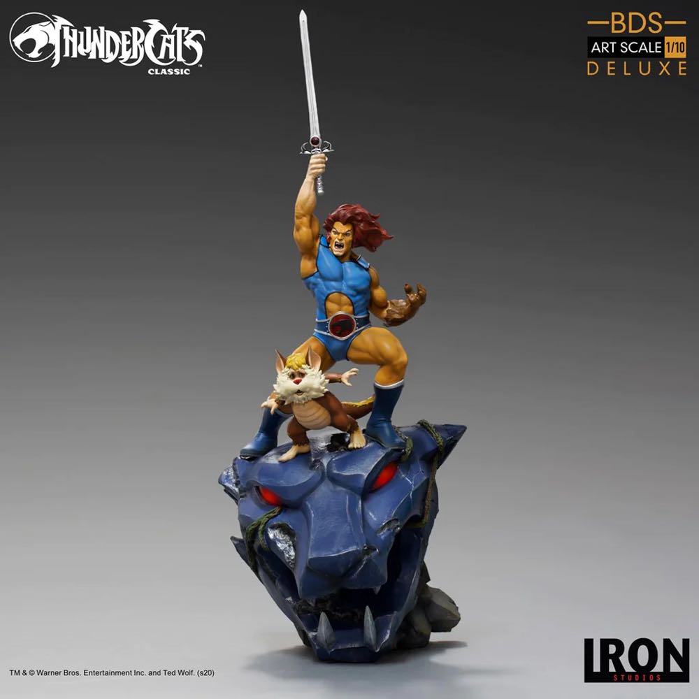 Thundercats Lion-O & Snarf 1:10 scale - Iron Studios (Thundercats) action figure collectible [Barcode 736532715128] - Main Image 3