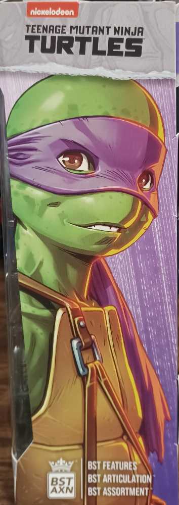 BST AXN Teenage Mutant Ninja Turtles: Donatello-IDW (Battle Ready) - The Loyal Subjects (Teenage Mutant Ninja Turtles) action figure collectible [Barcode 810122580515] - Main Image 3
