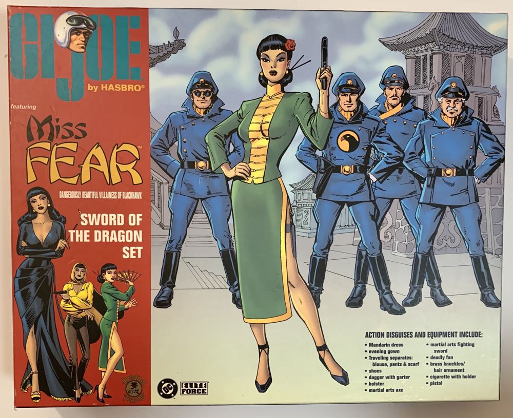 Gi Joe Miss Fear 12” Action Figure Gift Set Limited To 3500 Sets - Hasbro action figure collectible [Barcode 859688000099] - Main Image 2