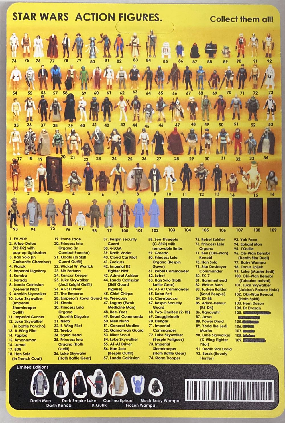 J’Quille (Bounty Hunter) - The Next 17 (Return Of The Jedi) action figure collectible - Main Image 2