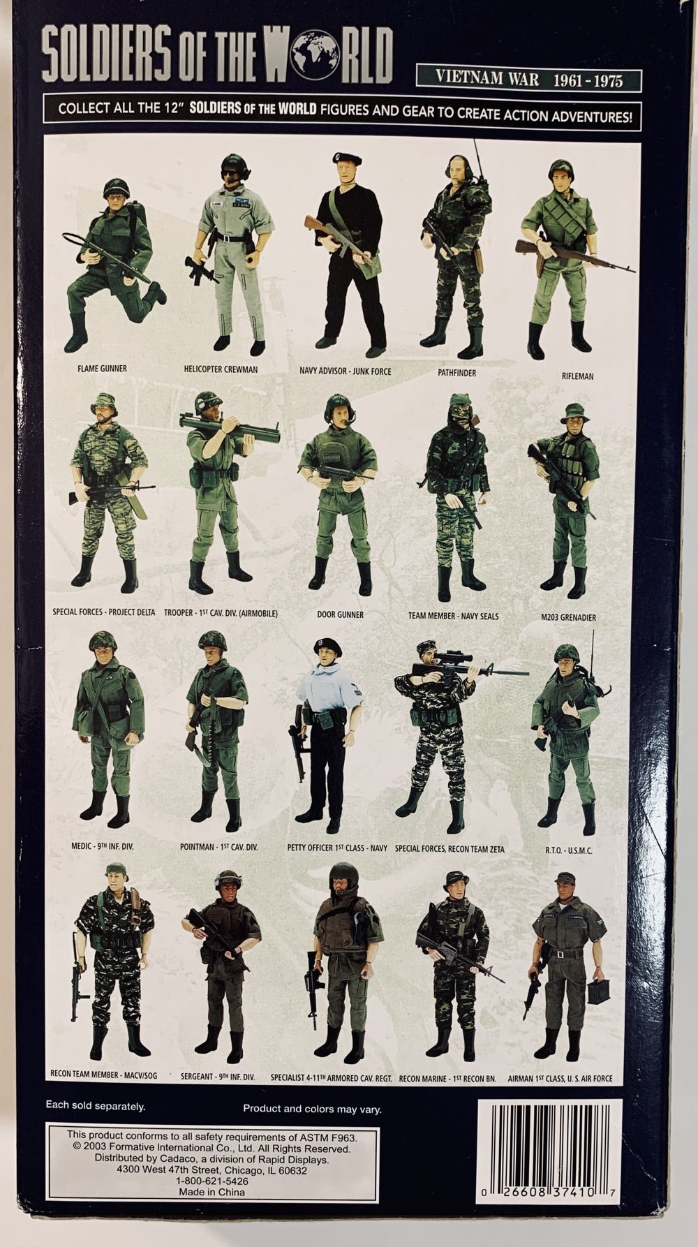 Soldiers Of The World Scout Dog Handler Formative International - Formative International Co action figure collectible [Barcode 026608374107] - Main Image 2