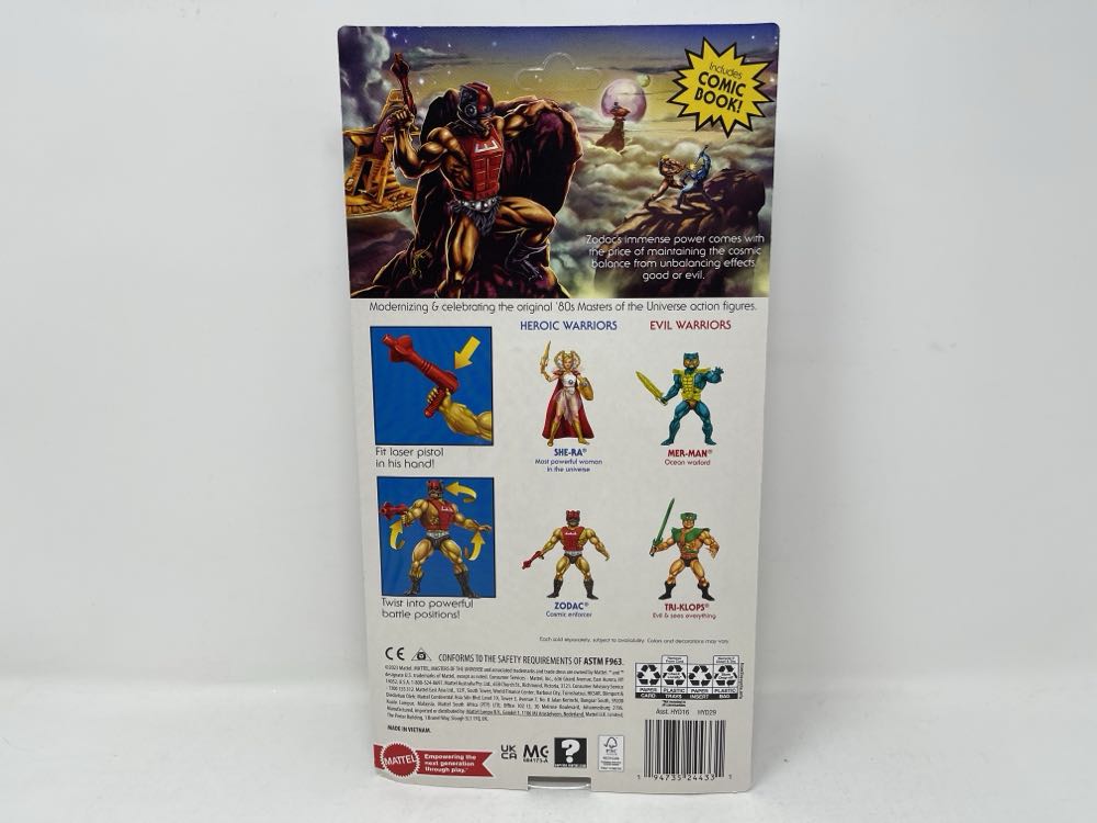 Zodac (Fan Favorite) - Mattel (Masters of the Universe: Origins) action figure collectible [Barcode 194735244331] - Main Image 2