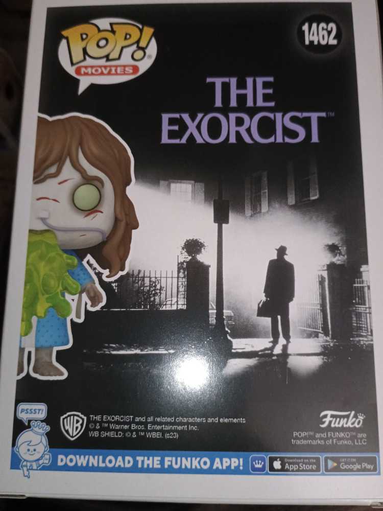 Funko - (1462) Regan Puking [Hot Topic Scare Fair 23 Exclusive] - Funko Pop Movies (Exorcist) action figure collectible [Barcode 889698746984] - Main Image 2