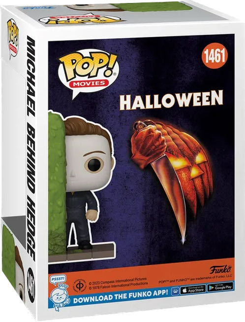 Funko Pop! Movies - Michael Behind Hedge (Halloween) - Funko (Horror) action figure collectible [Barcode 889698746953] - Main Image 2