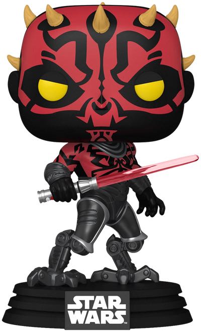Pop! Star Wars: Darth Maul #657 Nycc Shared Exclusive - Funko (Star Wars) action figure collectible [Barcode 889698741033] - Main Image 3